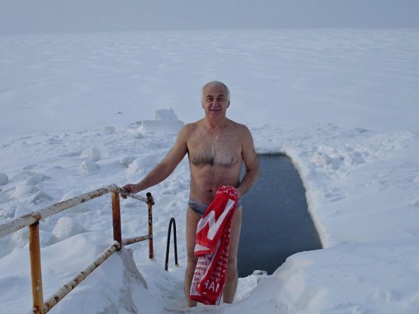 Из личного архива героя публикации |  «Для бизнеса прорубь — спасение»